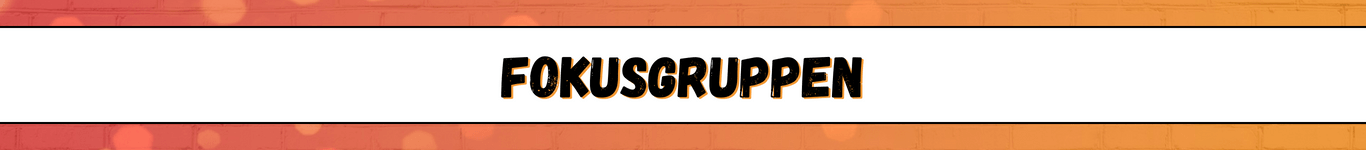 Banner für die Überschrift: Fokusgruppen