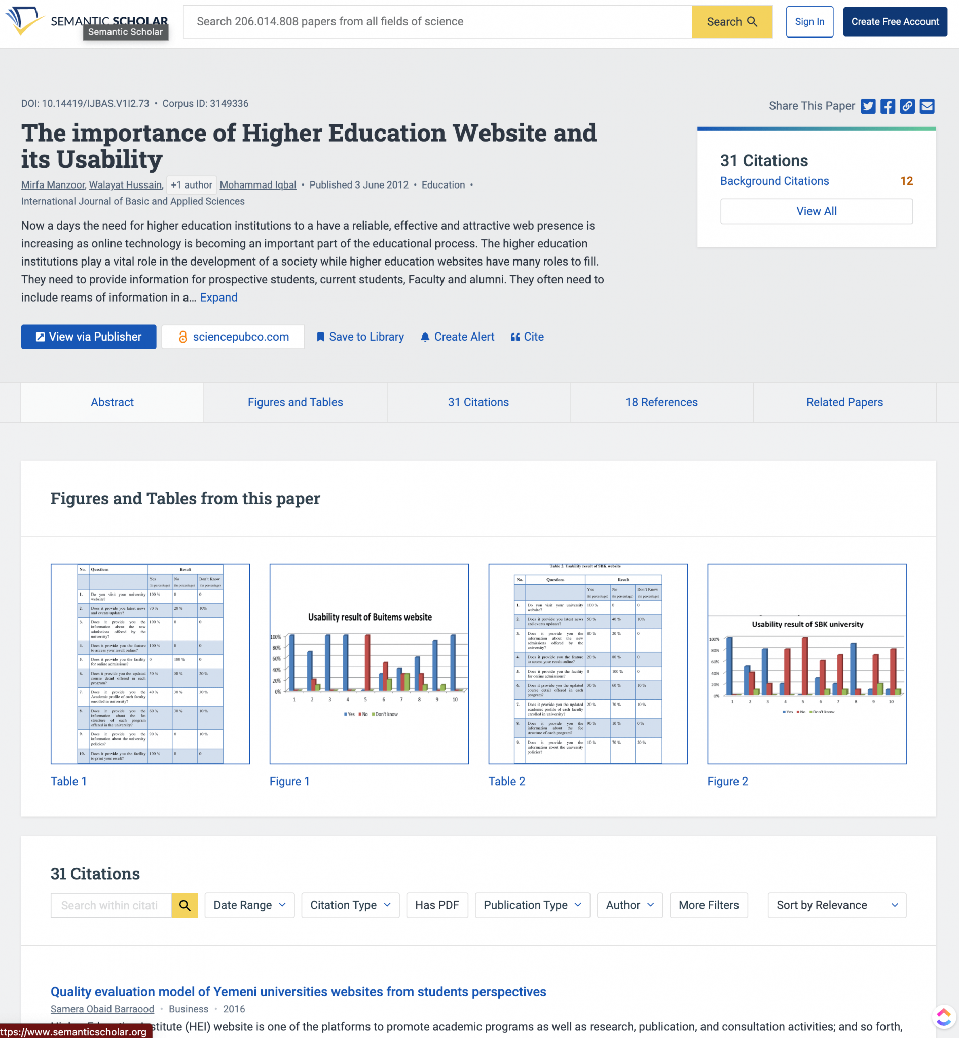 Semantic Scholar