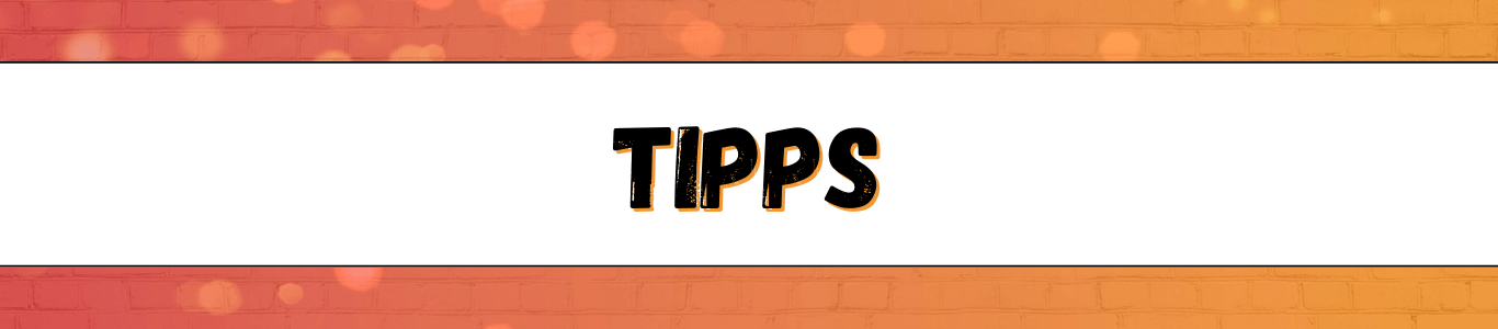 Banner für die Überschrift: TIPPS