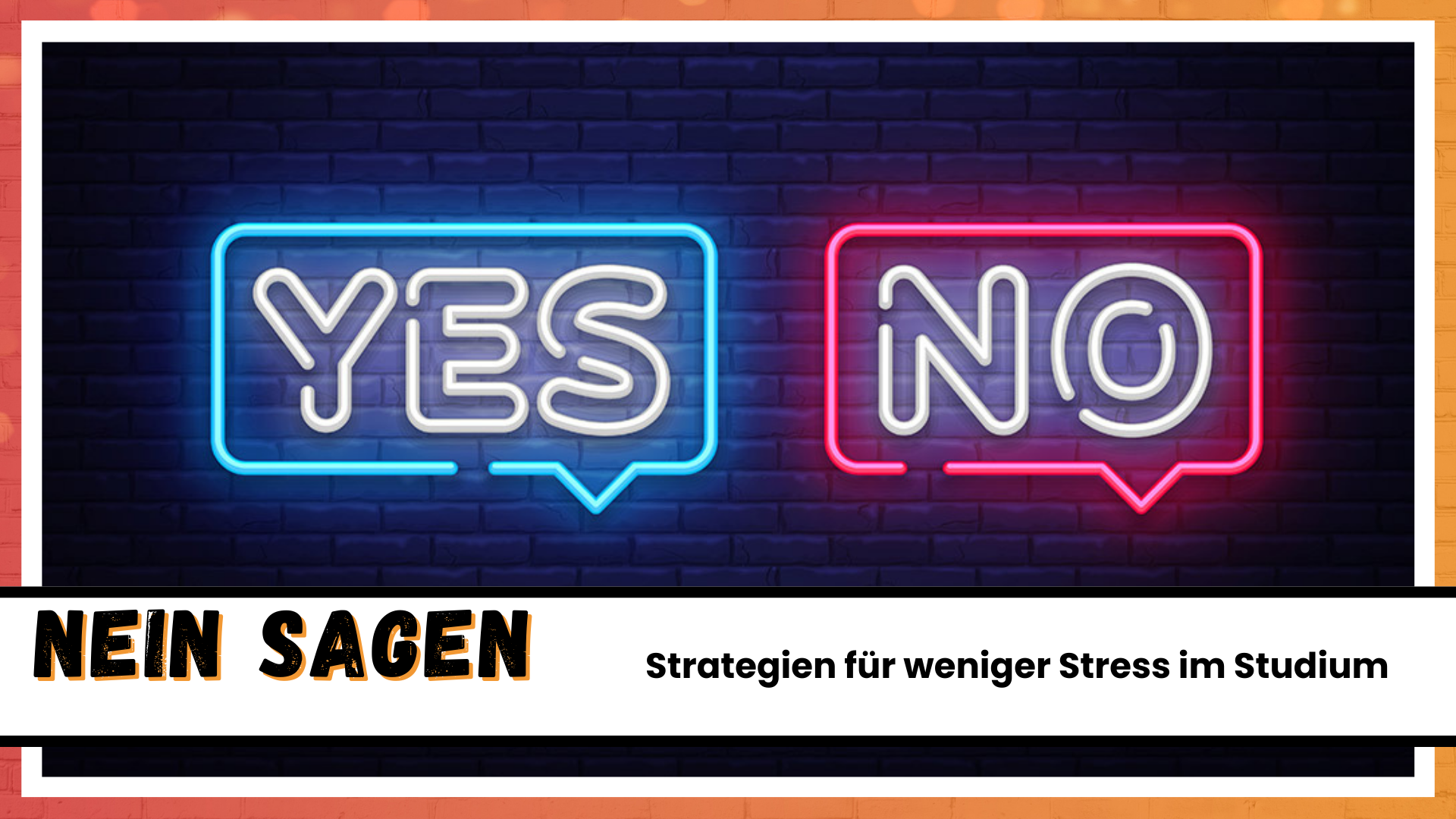 Nein! 5 Strategien für Dich und Dein Wichtigstes Wort